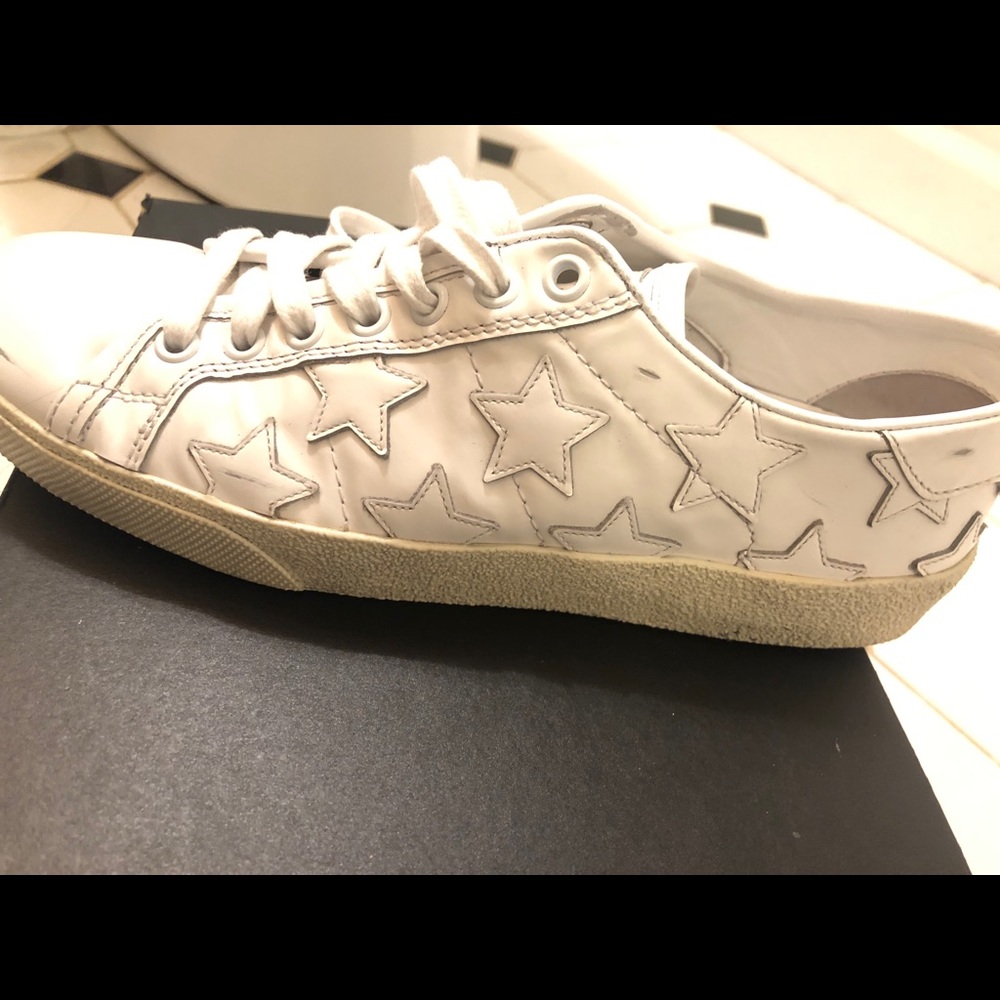 Saint Laurent Court Classic Cali Sneakers - Picture 11 of 11